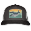 RepYourWater Lighthouse Striper Mesh Back Hat Gray/Light Gray ST