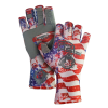 Fish Monkey Gloves Half-Finger Guide Gloves Medium Americana