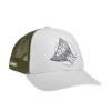 RepYourWater Rainbow Tail  Mesh Back Hat Light Gray/Green ST