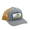 AvidMax Cutthroat Trout Trucker Hat Grey/Amber