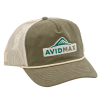 AvidMax Logo Trucker Hat Loden/Sand/Cream