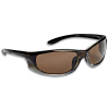 Fisherman Eyewear Riptide Sunglasses Black/Brown Lenses Old SKU