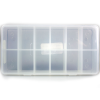 Hareline 12 Compartment Drilled Dubbing Box Fly Tying Storage