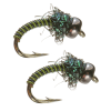 Umpqua Poison Tung Olive/Black Tungsten 18 - 2 Pack