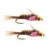 Umpqua Hot Belly Pheasant Tail Pink 18 - 2 Pack