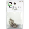 Hareline Bead Chain Eyes Small Silver