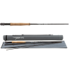 Temple Fork Outfitters Blue Ribbon 4 Piece Fly Rod with Rod Tube 2 wt 7 ft 6 in