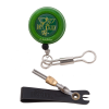 Dr. Slick Green "8" Pin-On-Reel with Black Offset Nippers Combo