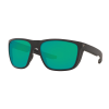 Costa Ferg Sunglasses Matte Black Green Mirror 580 Glass