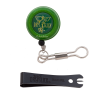 Dr. Slick Green "8" Pin-On-Reel with Black Traditional Nippers Combo