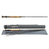 Temple Fork Outfitters Blue Ribbon 4 Piece Fly Rod with Rod Tube 6 wt 9 ft