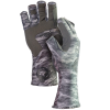 Fish Monkey Gloves Half-Finger Guide Gloves XL Grey Water Camo