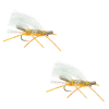 Umpqua Chubby Chernobyl Orange 2 Pack 12