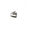 Fulling Mill Slotted Tungsten Coneheads Medium (6.0mm) Silver