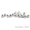 Firehole Plated Tungsten Beads 5/64" Sterling Silver