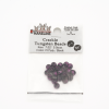 Hareline Crackle Tungsten Beads #138 7/64'' (2.78mm) Fl Pink / Black