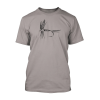 RepYourWater Feather Dry Fly Tee XL Silver