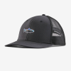 Patagonia Stand Up Trout Trucker Hat Ink Black