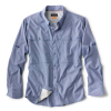 Orvis Men's Open Air Caster Long Sleeve Shirt Large True Blue
