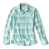 Orvis Mens Pro Stretch Longsleeve Shirt XXL Marine Plaid