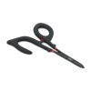 Umpqua Rivergrip PS Scissor Forceps Open Black