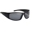 Fisherman Eyewear Bluefin Sunglasses Matte Black Frame Gray Lens