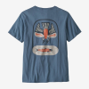 Patagonia Dive & Dine Organic T-Shirt Medium Utility Blue