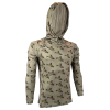 Trxstle Featherweight Bucking Brown Sun Hoodie Small