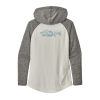 Patagonia Women's Tropic Comfort Hoody Hand Drawn Trout: White Large