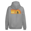 RepYourWater Recycled Saddleback Hooded Sweatshirt Large Sunset Squatch