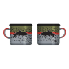 RepYourWater Enamel Camp Mug Rainbow Flank