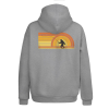 RepYourWater Recycled Saddleback Hooded Sweatshirt Sunset Squatch Medium