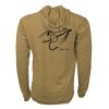 RepYourWater Hooded Sun Shirt, Merino Blend Infamous Stringdusters Banjo Fly Medium