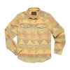Howler Brothers Sheridan Flannel Mitla Motifs Old Gold XL