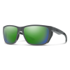Smith Optics Longfin Matte Cement Green Mirror Polarized