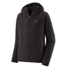 Patagonia Men's R1 TechFace Fitz Roy Trout Hoody Black Medium
