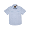 Howler Brothers Crosscut Deluxe Snapshirt Surfbird: Sky Oxford Dobby XXL