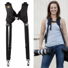 AvidMax Outfitters BlackRapid RS DR-1 Double Strap for Two Camera RSD-1BB