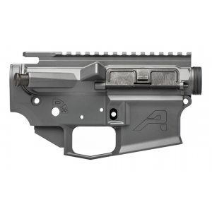 Aero Precision M4E1 Threaded Assembled Receiver Set - Sniper Grey Cerakote - 