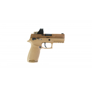 Sig Sauer P320 M18 3.9" 9MM 10Rd Compact Semi-Auto Pistol - Coyote - 