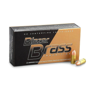 CCI 5200 Blazer Brass 9mm Luger 115 gr Full Metal Jacket - Blazer