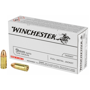 Winchester Ammo Q4318 USA 9mm 124 gr Full Metal Jacket - Winchester