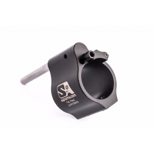 Superlative Arms .875 Adjustable Gas Block - Solid - Melonite - 