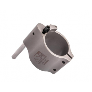 Superlative Arms .875 Adjustable Gas Block - Clamp On - Stainless Steel - 