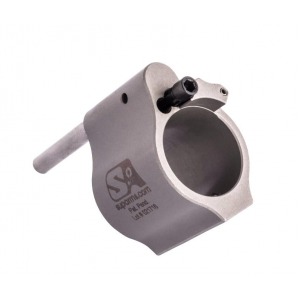 Superlative Arms .750 Adjustable Gas Block - Solid - Stainless Steel - 