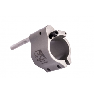 Superlative Arms .750 Adjustable Gas Block - Clamp On - Stainless Steel - 