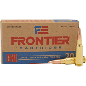 Hornady Frontier 6.5 Grendel 123 Grain Full Metal Jacket Rifle Ammo - 20 Rounds - 