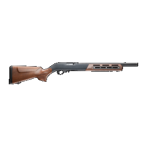 CNC Firearms CNCRW1022 Ruger 22 LR 10+1 16" Black Integrally Suppressed Barrel, Woox Superleggera Wood Stock