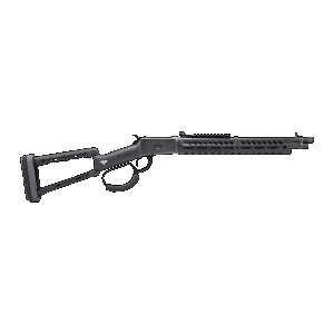 Rossi 920441613-TBRP R92 44 Mag 8+1 16.50" Black Cerakote Alloy Steel Threaded Barrel & Drilled & Tapped Receiver, Black Fixed Wood Stock