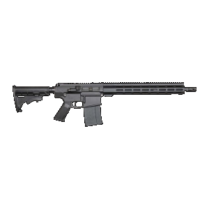 Andro Corp Industries 30816DBFORGED ACI-10 Divergent 308 Win 20+1 16" Black Nitride Threaded Barrel, Black Cerakote Aluminum Receiver w/Picatinny Rail, M-LOK Handguard, M4 Black Polymer Stock, A2 Grip